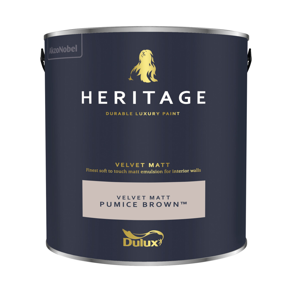 Dulux (Pumice ) Heritage Velvet Matt 125Ml Tester Pot Brown