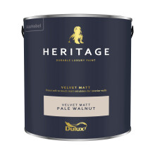 (Pale Walnut) Dulux Heritage Velvet Matt 125ml Tester Pot