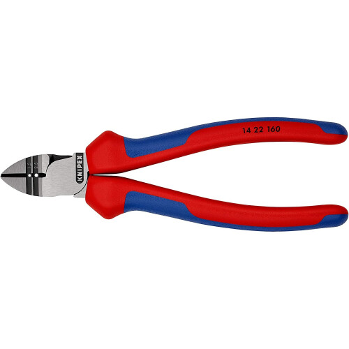 Knipex KNIPEX Diagonal Insulation Stripper (160 mm) 14 22 160 2