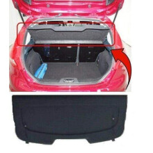 Ford Fiesta 5 Door 2008-2012 Parcel Shelf Black Colour