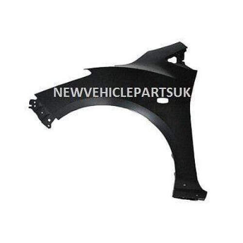 Mazda 2 2007-2010 Front Wing Passenger Side With Sill Moulding Hole 1