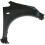 Honda Jazz 2002-2008 Front Wing With Indicator Lamp Hole Driver Side 1