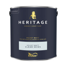 (Clear Skies) Dulux Heritage Velvet Matt 125ml Tester Pot