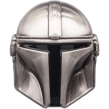 Star Wars 819799 Star Wars the Mandalorian Helmet Pewter Lapel Pin
