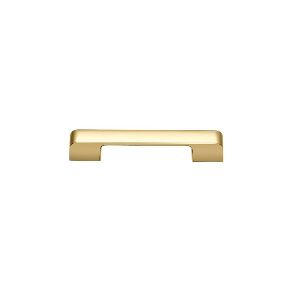 Utopia Alley Hw417gd 3.75 In. Center To Center Zinc Cabinet Pull, Polished Gold 758277908863
