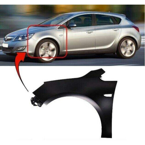 Vauxhall Astra J 5Dr 2009-2015 Front Wing Passenger Side
