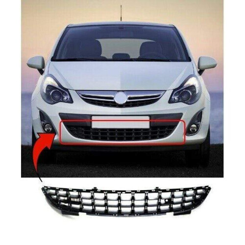Vauxhall Corsa D 2011-2014 Front Lower Centre Bumper Grille