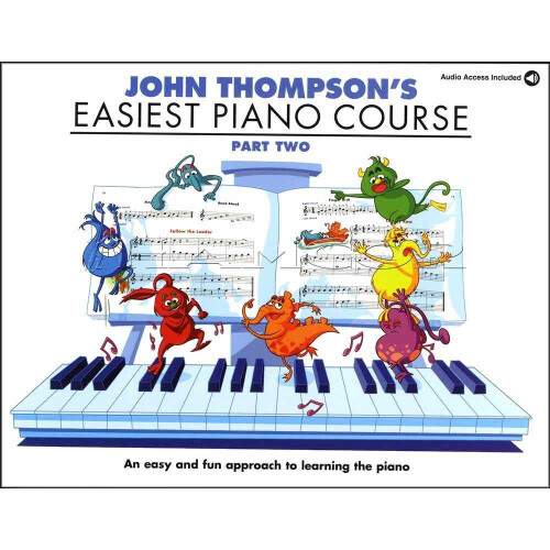 John Thompson's Easiest Piano Course Part 2 Book/Audio