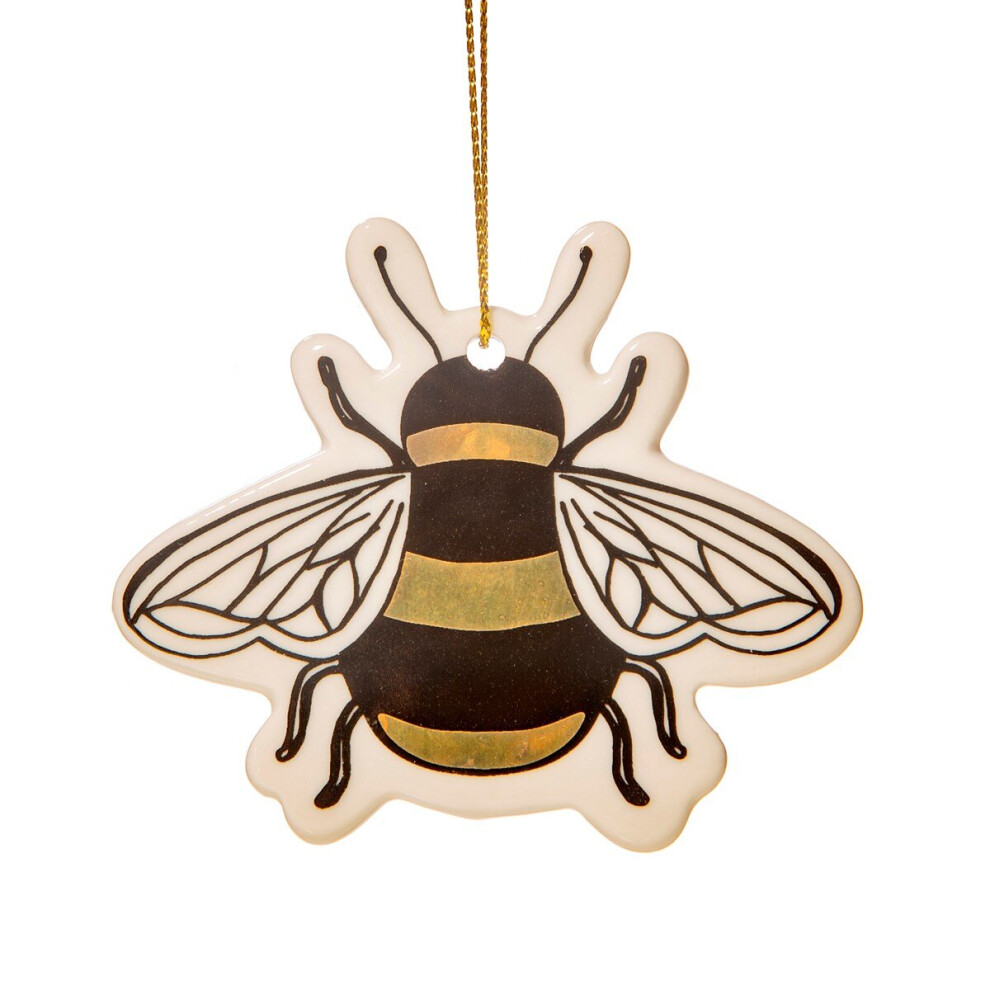Widdop And Co. Shaped Bee Ceramic Decoration