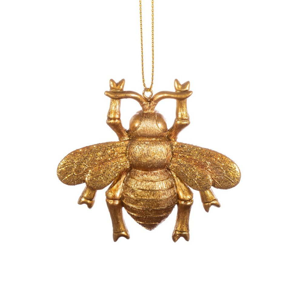 Golden Bee Hanging Decoration