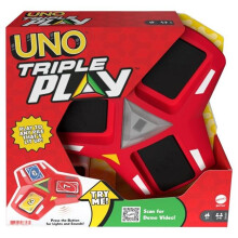 Mattel MTTGXV87 UNO Triple Play Card Game