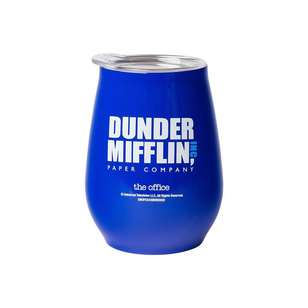 The Office 844268 10 oz Dunder Mifflin Paper Company Stemless Tumbler