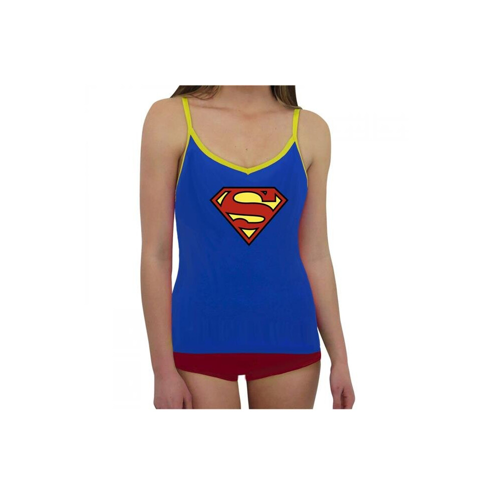 Superman 824886-3xlarge Cami & Panty Lingerie Set, 3XL