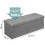 Costway 120L Fabric Folding Storage Ottoman Storage Chest Divider Bed End Bench 3