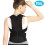 Back Brace Posture Corrector, Shoulder Lumbar Waist Support Size L 8