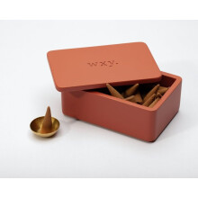 WXY. Incense Cones & Holder - Santal