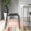 Ikea Adde Chair Tufted Seat Steel Legs Kitchen Office Study Black 4