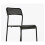 Ikea Adde Chair Tufted Seat Steel Legs Kitchen Office Study Black 10