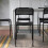 Ikea Adde Chair Tufted Seat Steel Legs Kitchen Office Study Black 7
