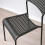 Ikea Adde Chair Tufted Seat Steel Legs Kitchen Office Study Black 11