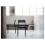 Ikea Adde Chair Tufted Seat Steel Legs Kitchen Office Study Black 3