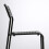 Ikea Adde Chair Tufted Seat Steel Legs Kitchen Office Study Black 2