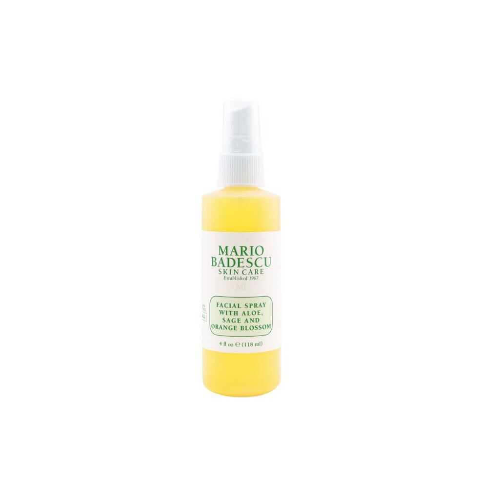 Facial Spray With Aloe Sage & Orange Blossom - 118ml/4oz