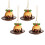 WIDDOP and Co. Christmas Pudding Shaped Bauble (Set of 4) 1