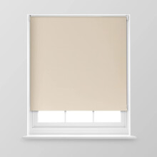 (Cream, 90cm x 170cm (35.4" x 66.9") (3FT)) A.Unique Home Premium Trimmable Thermal Blackout Roller Window Blind in a Variety of Colours and Sizes Ideal for any Room.