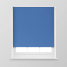 (Royal Blue, 60cm x 170cm (23.6" x 66.9") (2FT)) A.Unique Home Premium Trimmable Thermal Blackout Roller Window Blind in a Variety of Colours and Sizes Ideal for any Room.