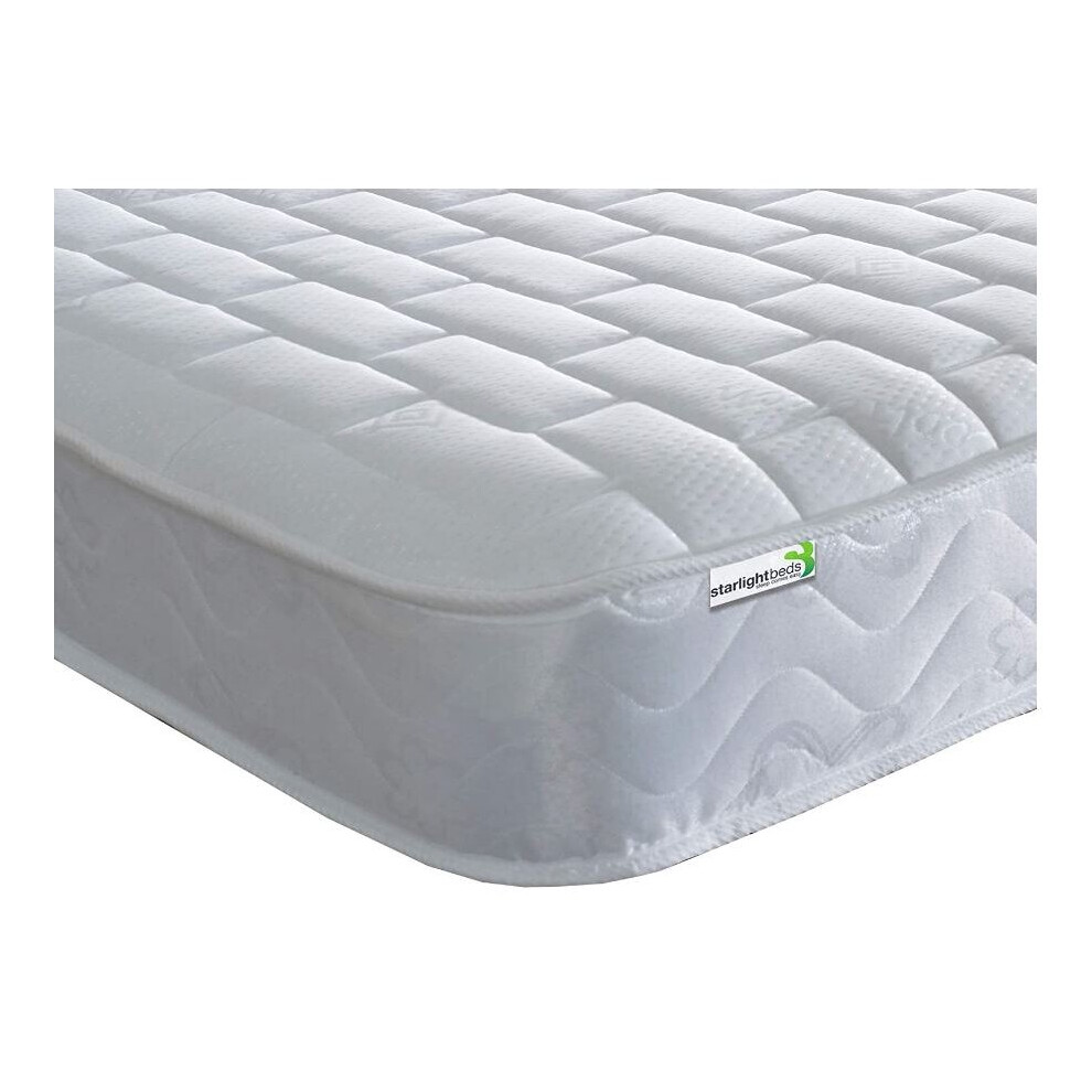 Starlight Beds - 3ft Single Memory Foam Sprung Mattress 90x190cm