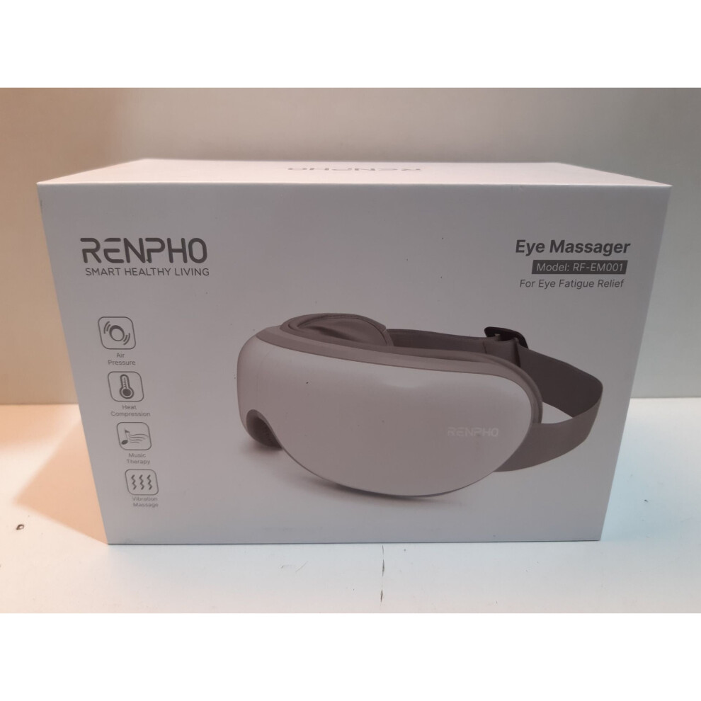 RENPHO - Eye Massager with Remote Control & Heat, Compression, Wireless Music