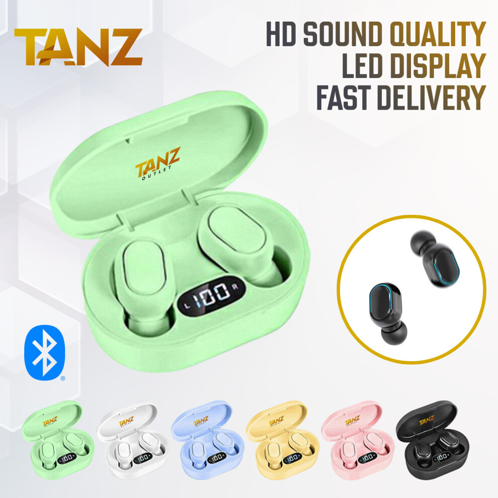 (Green) Bluetooth Headphones Wireless Earphones Tanz Rx Earbuds Iphone Samsung Green 7427127899479