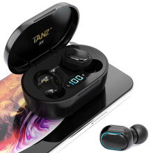 (Black) Bluetooth Headphones Wireless Earphones Tanz RX Earbuds iPhone Samsung