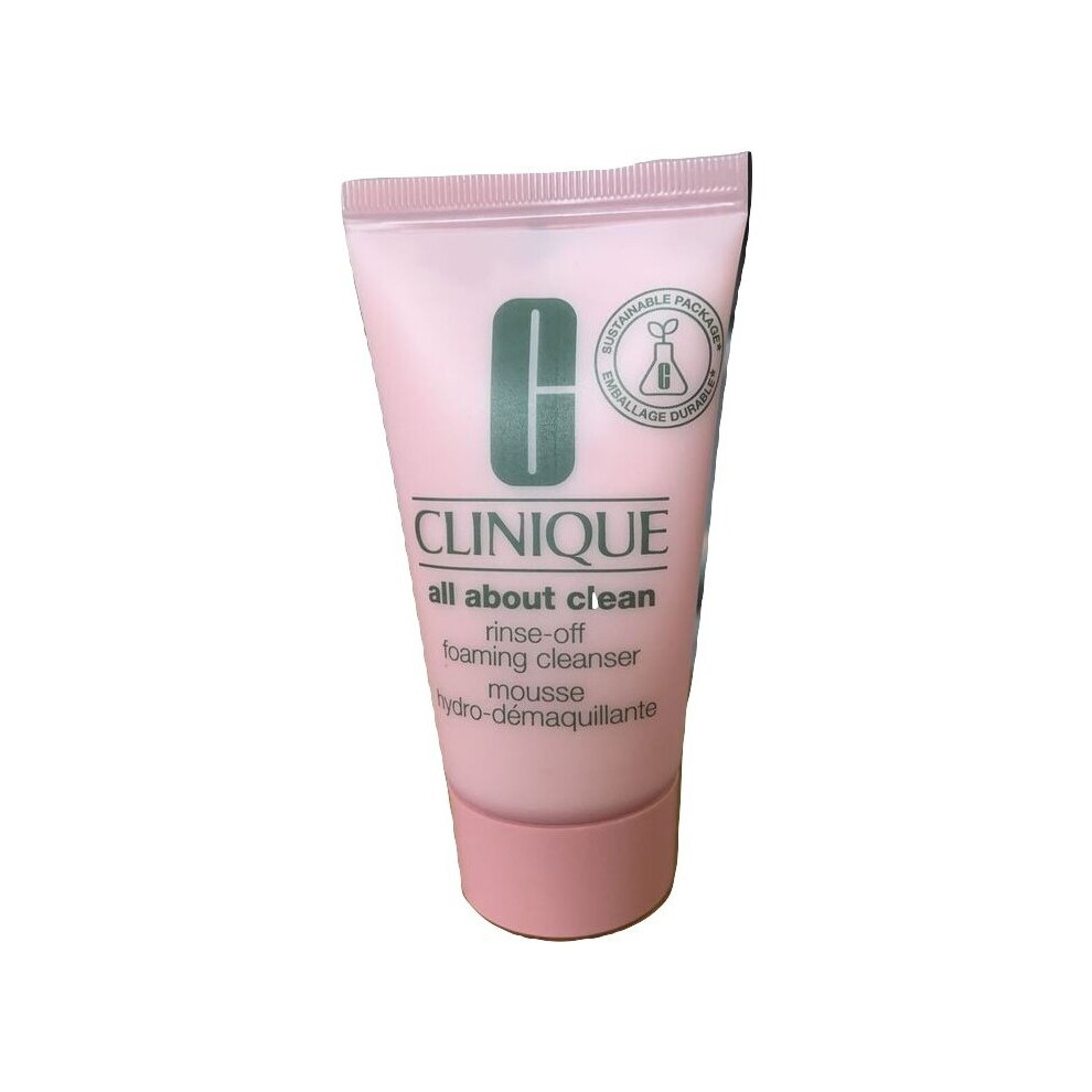 Clinique All About Clean Rinse-Off Foaming Cleanser Mousse 30ml