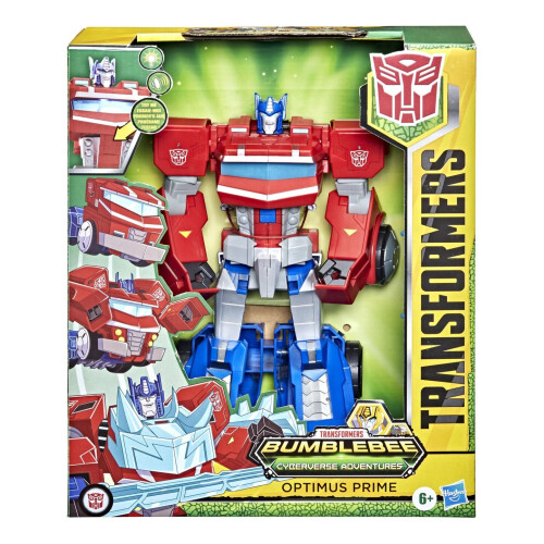 Transformers Transformers Cyberverse Roll and Transform Optimus Prime Figure