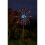 Smart Garden Gemini Wind Spinner Solar LED Crackle Colour Change Globe Bronze Stake 5030040 5