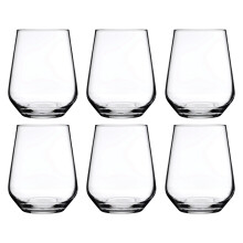 (430 ml, 6 Glasses) Pasabahce Drinking Glasses Water Dining Tumbler