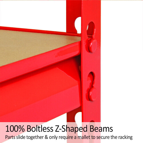 Corner Racking Garage Shelving 90cm Storage Units Heavy Duty Metal