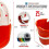 12L Red Mop Bucket with Removable Wringer - Colour-Coded for High-Risk Areas (Code 103969) 3