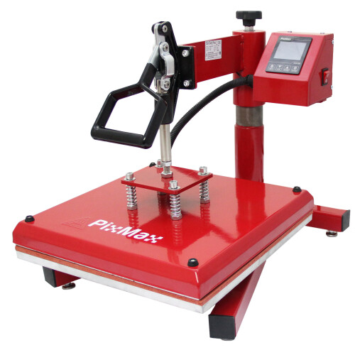 PixMax 38 cm Πρέσα Θερμότητας και Κοπής με Περιστρεφόμενη Πίεση 1