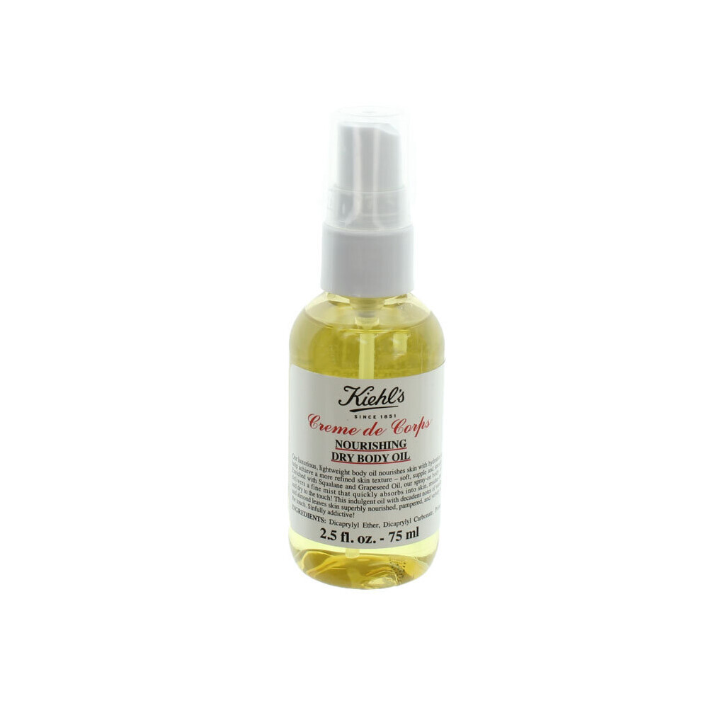Kiehl's Creme De Corps Nourishing Dry Body Oil 75ml