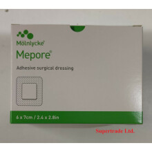Mepore Dressings Self Adhesive Sterile Cuts Wounds First Aid Plasters - 6 X 7 Cm X 60 dressings