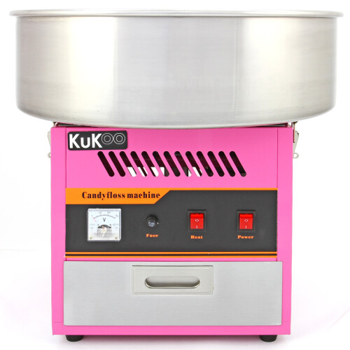 Candyfloss Making Machine / Cotton Candy Maker & Acrylic Dome / Fun Party Snacks 2