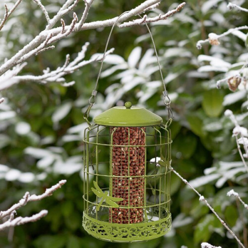 Smart Garden Decor Squirrel Proof Peanut Feeder - Garden Hanging Feeder