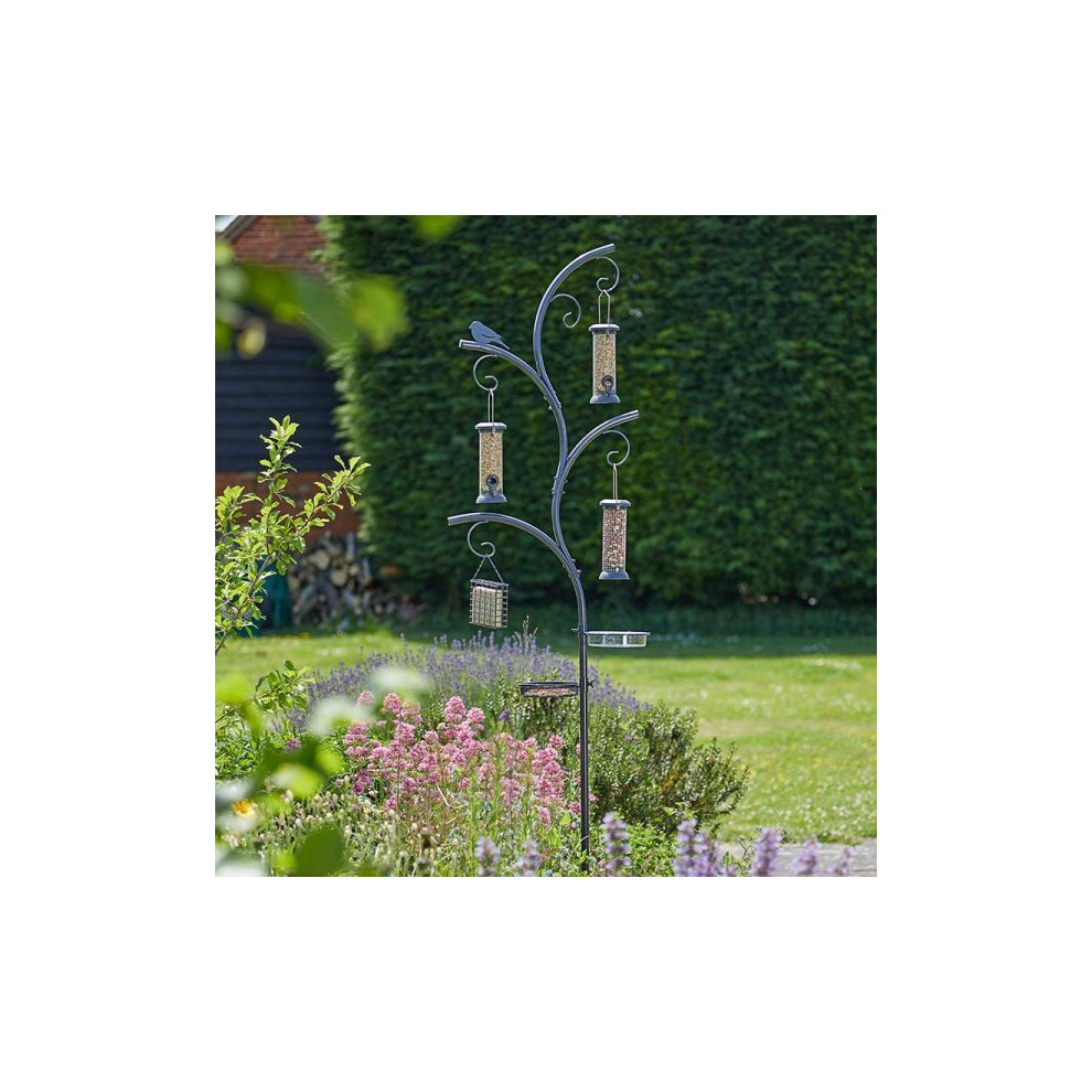 Smart Garden Complete Wild Wings Bird Feeder Feeding Station For Garden- Feeders Included