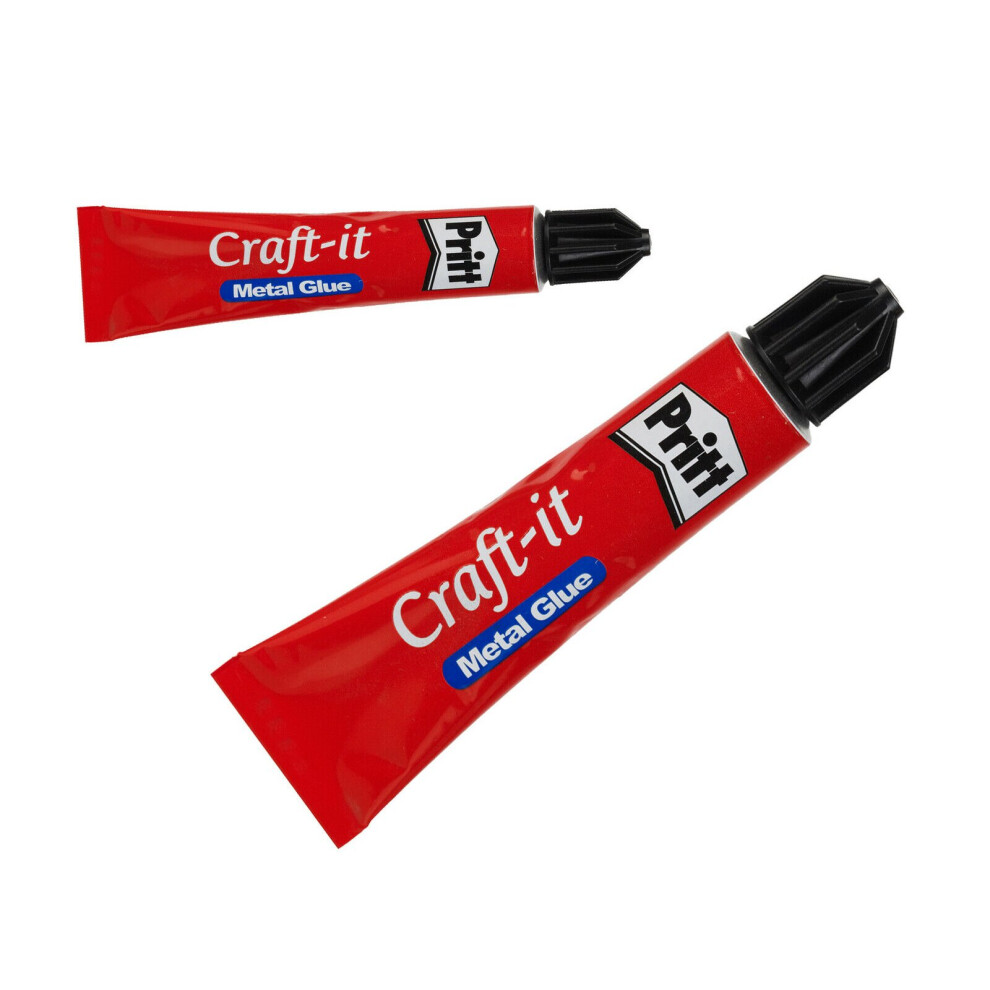 2 X 20G Pritt Metal Glue Bond Adhesive, Diy Arts Crafts