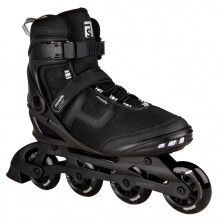 (Black Silver, 9 UK) Skatelife Aztec Mens Womens Unisex Inline Roller Blades Skates