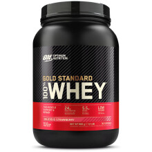 (Double Rich Chocolate) Optimum Nutrition Gold Standard Whey Protein Isolate 908g