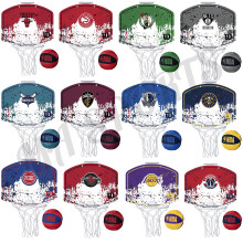 WILSON NBA Team Mini Basketball Hoop - Philadelphia 76ers